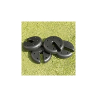 Set 4 greutati pavilion, negru 20 cm x 4,5 cm, My Garden, 0243